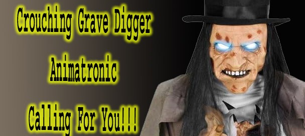 π Crouching Grave Digger Animatronic β Creepy Must-Have for Halloween π Crouching Grave Digger Animatronic β Creepy Must-Have for Halloween