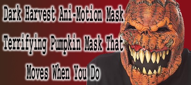 Dark Harvest Ani-Motion Mask Front View