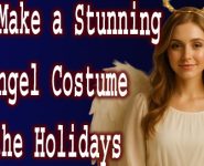 DIY Christmas Angel Costume