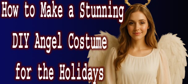DIY Christmas Angel Costume