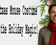 DIY Christmas Mouse Costume