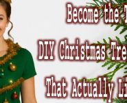 DIY Christmas Tree Costume