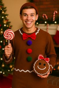 DIY Gingerbread Man Costume