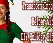 DIY Holiday Elf Costume