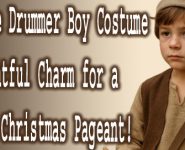 DIY Little Drummer Boy Costume
