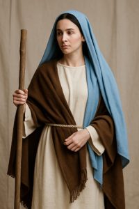 DIY Mary and Joseph Costumes