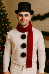 DIY Snowman Costume