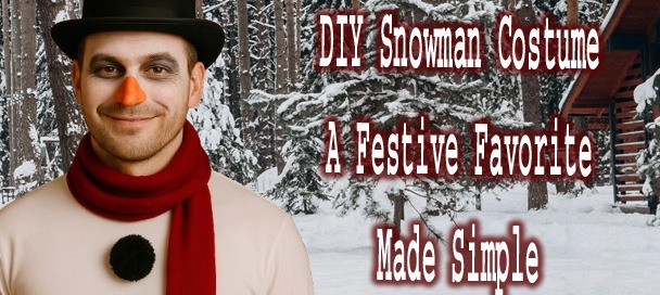 DIY Snowman Costume