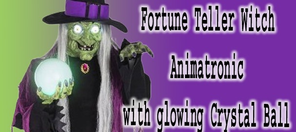 Fortune Teller Witch Animatronic