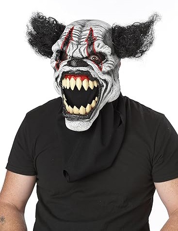 Open mouth of Last Laugh Clown Mask