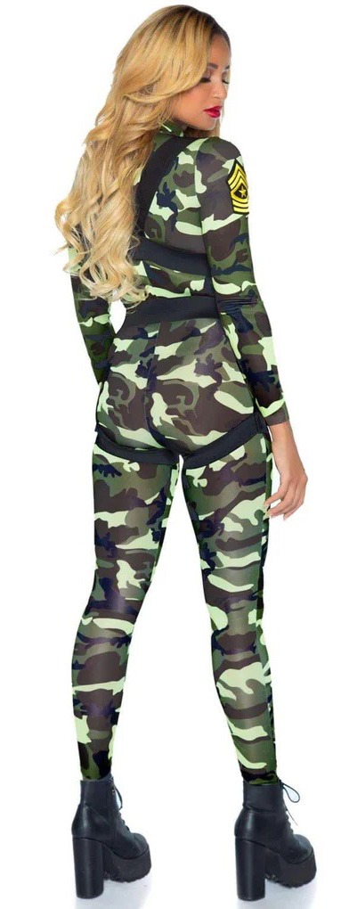 Combat boots for Pretty Paratrooper Costume
