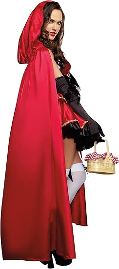Side view of Red Riding Hood Costume