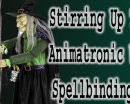 Stirring Up Trouble Animatronic Witches