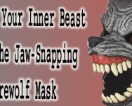 Werewolf Ani-Motion Mask