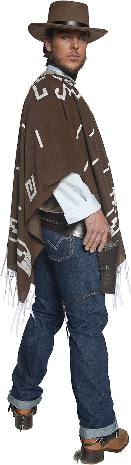 Add a cowboy hat to complete the gunman look