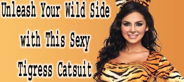 Wild Tigress Catsuit Costume