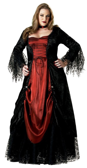 Gothic Vampiress Costume Plus Size