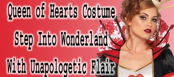 ❤️ Wonderland Queen of Hearts Costume – Dazzling, Dramatic & Magical ❤️ Wonderland Queen of Hearts Costume – Dazzling, Dramatic & Magical