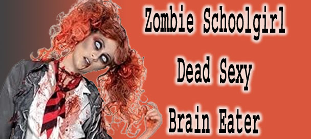 Zombie Schoolgirl Costume