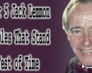 Jack Lemmon Movie Roles