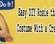 DIY Rosie the Riveter Zombie Costume
