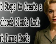 DIY Hitchcock Blonde Look