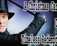 Patrick Stewart as Ebenezer Scrooge on A Christmas Carol (1999) DVD cover