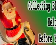 ⭐ Collecting Blow Molds: Essential Guide for a Timeless Hobby Vintage blow molds displayed in seasonal lighting