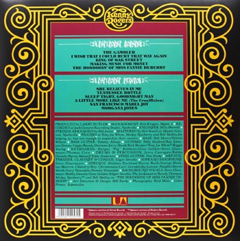 Back sleeve or label detail from The Gambler