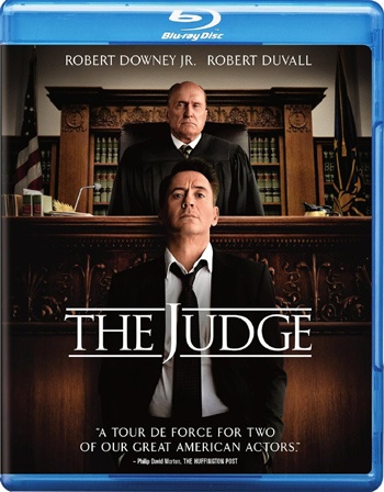 Front cover of The Judge Blu-ray