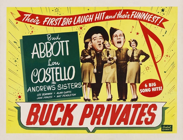 1941 hits. Buck Privates