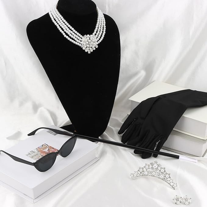 DIY Holly Golightly Costume Accessory Set