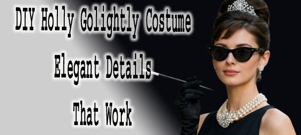 DIY Holly Golightly Costume