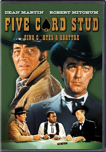 Five Card Stud 1968 Western starring Dean Martin and Robert Mitchum