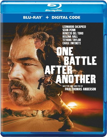 One Battle After Another Blu-Ray cover art