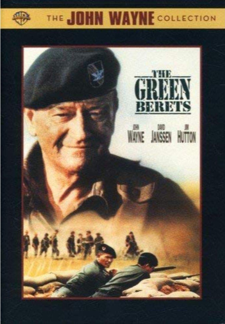Front cover of The Green Berets DVD