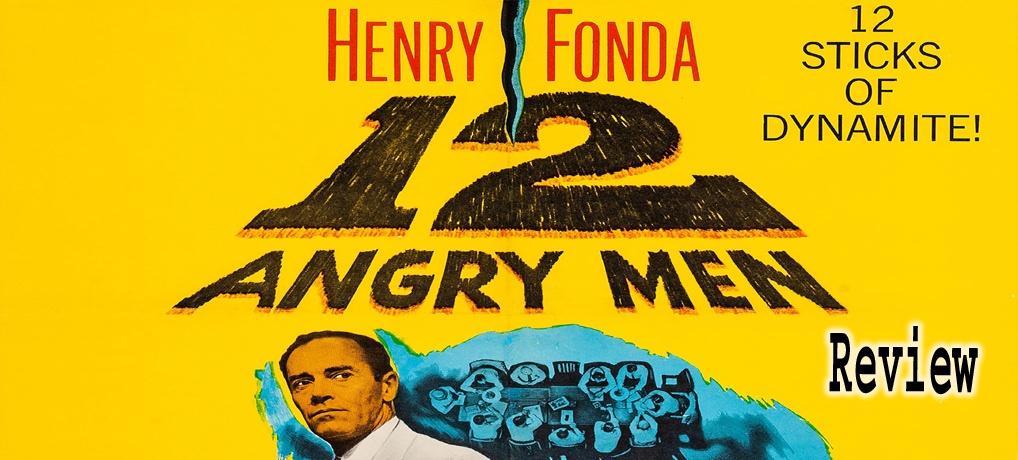 12 Angry Men Blu-ray Review courtroom deliberation scene on poster
