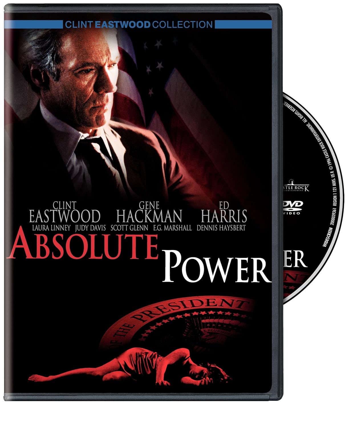 Absolute Power DVD Clint Eastwood Gene Hackman