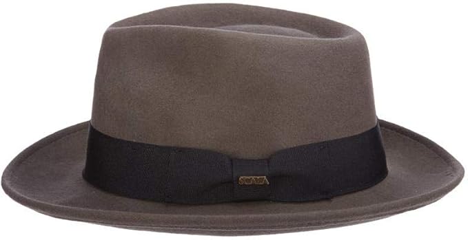 Crushable Wool Felt Fedora Hat