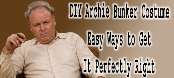 DIY Archie Bunker Costume