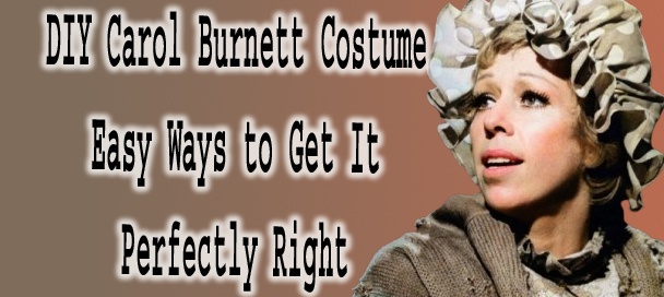 DIY Carol Burnett Cleaning Lady Costume