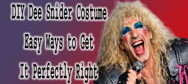 DIY Dee Snider Costume