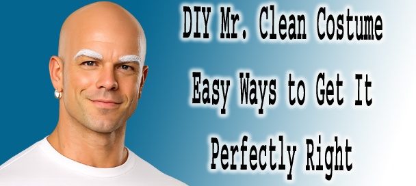 DIY Mr. Clean Costume