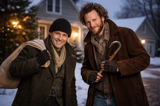 DIY Wet Bandits Costume Harry and Marv Home Alone