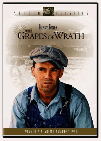 Front cover of The Grapes of Wrath DVD