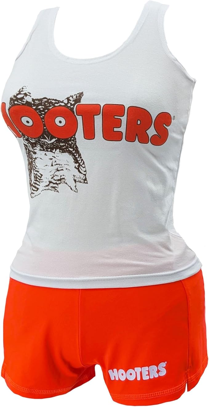 Hooters Girl Iconic Waitress Outfit rear view