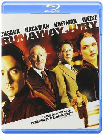 Front cover of Runaway Jury Blu-ray