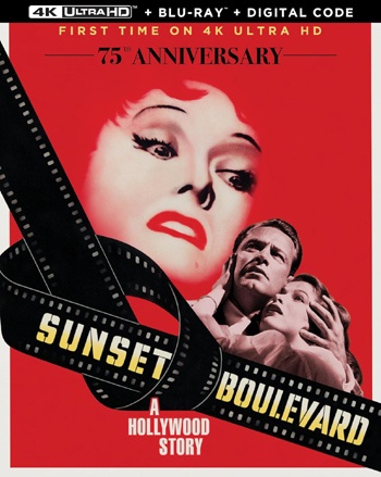 Front cover of Sunset Boulevard 4K