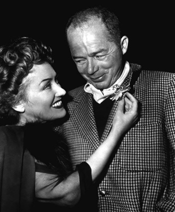 Gloria Swanson and Billy Wilder