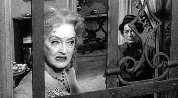 Whatever Happened to Baby Jane?, starring Bette Davis and Joan Crawford.